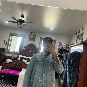 Blank NYC Light Blue Denim Jacket
